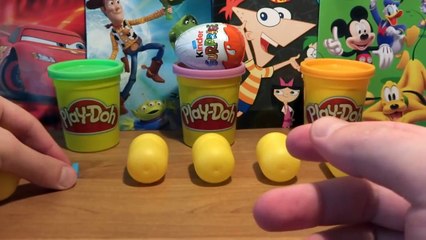 Learn Words for Toddlers with Play Doh Surprise Spelling Names Jerry