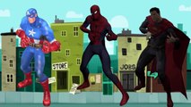 Itsy Bitsy Spider | Nursery Rhymes Compilation 20 mins | Superheros Spiderman Hulk Superman