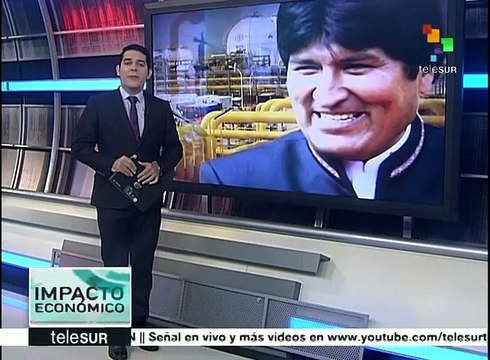 Bolivia prevé subida de ingresos por exportación de gas natural