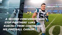 Panthers’ Luke Kuechly will not be retiring after second concussion