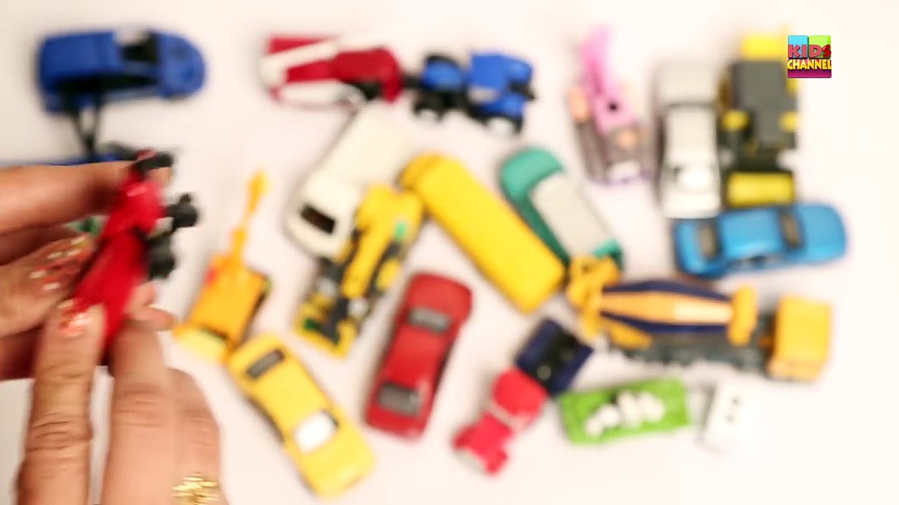 Learn Transport Names And Sounds With Toys | Street Vehicles And More For Children
