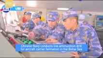 CCTV News - China Aircraft Carrier Formation First Live Firing Exercise [720p]