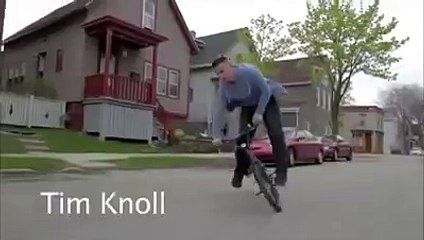 Bisiklet biniyorum diyenler izlesin