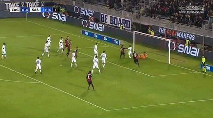 Marco Sau Goal - Cagliari	1-0	Sassuolo 22.12.2016