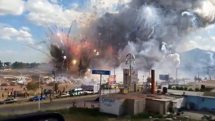 EXPLOSION IN MEXICO CITY FIREWORKS MARKET