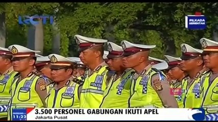 Apel Pengamanan Natal dan Tahun di Monas