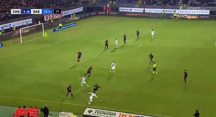 Claud Adjapong Goal - Cagliari	1-1	Sassuolo 22.12.2016