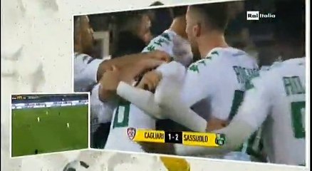 Lorenzo Pellegrini Goal Cagliari 1 - 2 Sassuolo SA 22-12-2016