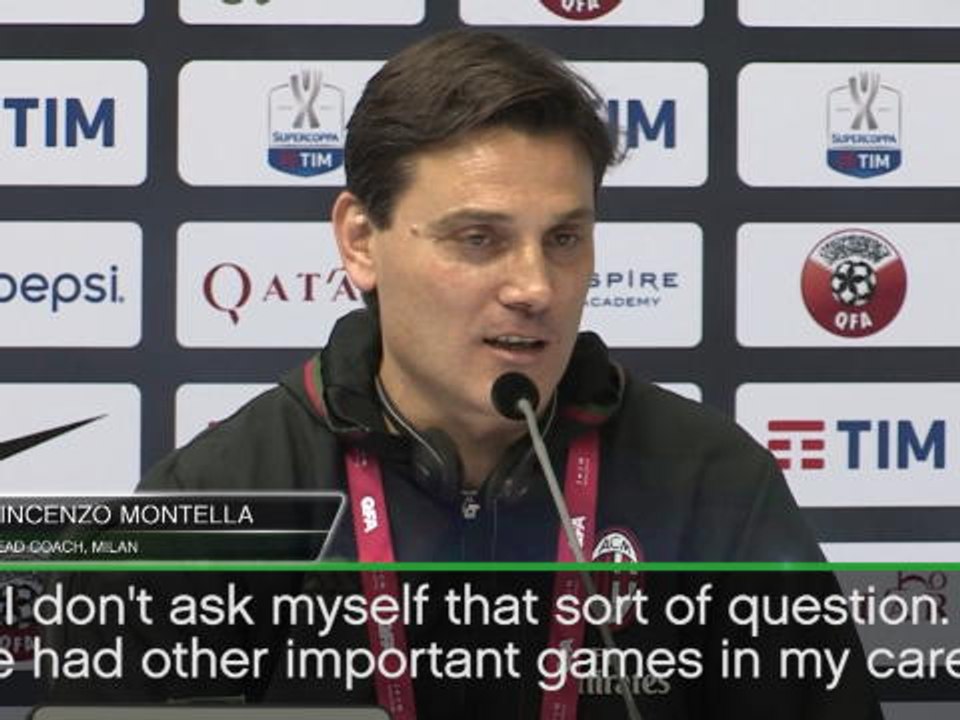 Montella wants Milan to find winning mentality