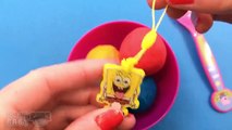 Play Doh Ice Cream Colours Surprise Balls with Hello Kitty Peppa Pig Frozen Toys