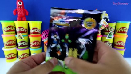 GIANT MUNO Surprise Egg Play Doh - Nick Jr Toys Minecraft Marvel Shopkins