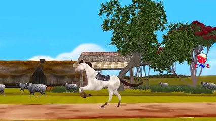 Finger Family Nursery Rhymes for Children Horse Cartoons | Finger Family Children Nursery Rhymes