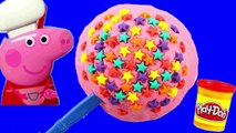 Play doh lollipop Start! - Peppa Pig watch Make lollipop playdoh frozen toys