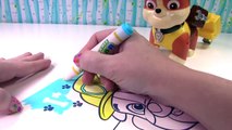 Paw Patrol Rubble Crayola Magic Ink Marker Coloring Book Surprise!