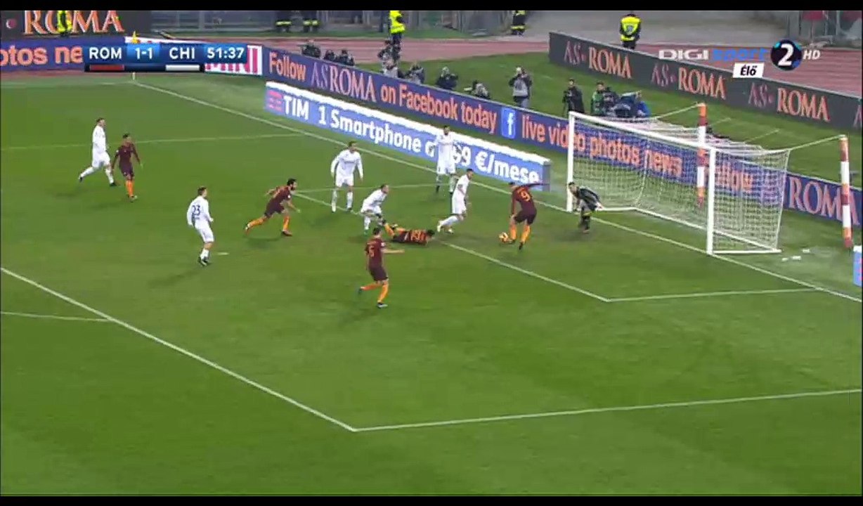 Edin Dzeko Goal HD - AS Roma 2-1 Chievo - 22.12.2016