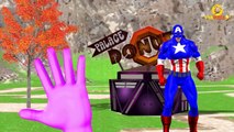 Mega Superheroes Finger Family Rhymes Collection | Color Songs | Animal Cartoons Finger Family