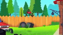 Little Red Car Rhymes - Incy Wincy Spider | Itsy Bitsy Spider | Car Song