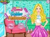 Barbie Golden Haircuts - Princess Barbie Games for Kids new