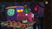 Scary train | car wash | Halloween vehicles for children