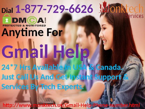 Need Anytime Support Via @ 1-877-729-6626 Gmail Tollfree Number
