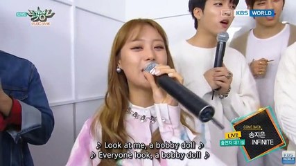 [16/09/23] Music Bank - INFINITE and Song Ji-Eun Talk