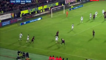 Diego Farias  - Super GOAL - Cagliari 4-3	Sassuolo 22.12.2016