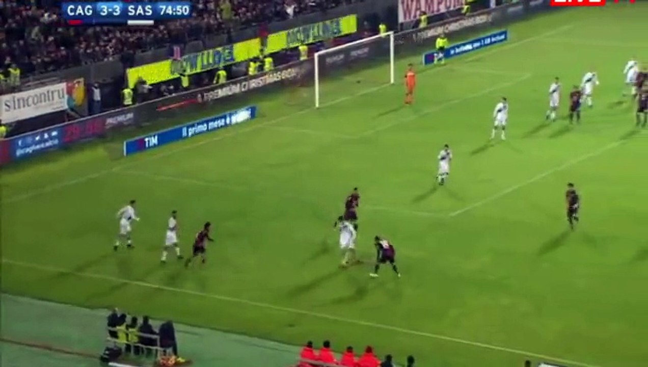 Diego Farias Super GOAL HD - Cagliari 4-3tSassuolo 22.12.2016
