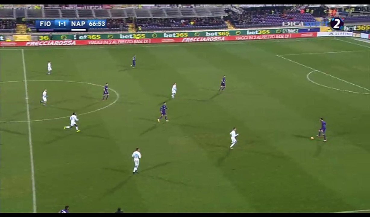 Dries Mertens Goal HD - Fiorentina 1-2 Napoli - 22.12.2016