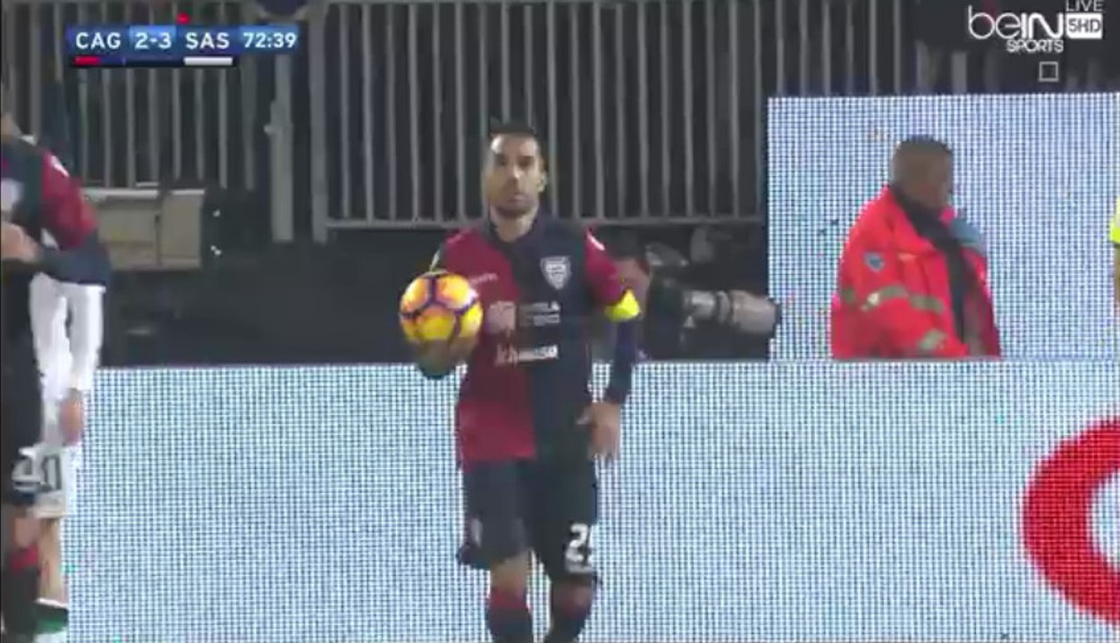 Cagliari Calcio 4-3 US Sassuolo Calcio - All Goals Exclusive - (22/12/2016) / SERIE A
