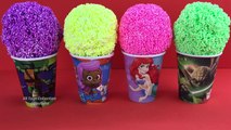 Playfoam Ice Cream Surprise Cups Iron Man Peppa Pig My Little Pony The Good Dinosaur TMNT Lego Toys