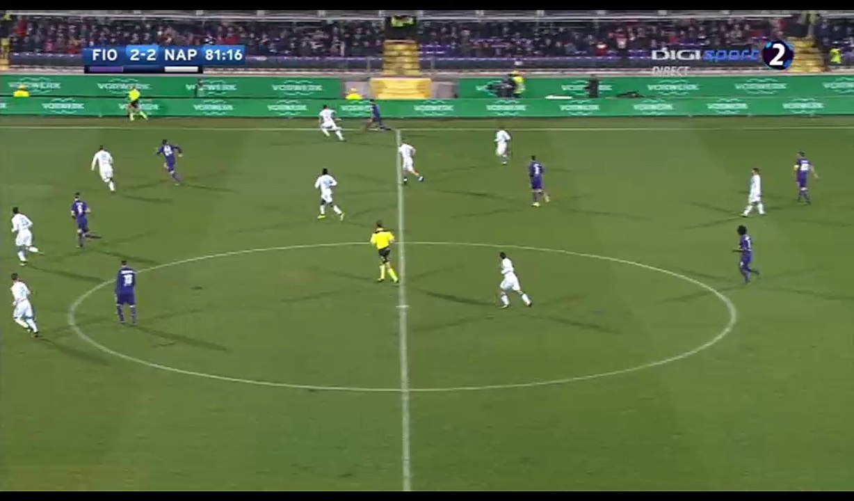 Mauro Zarate Goal HD - Fiorentina 3-2 Napoli - 22.12.2016