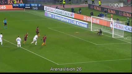 Perotti D. (Penalty) Goal HD - AS Roma 3-1 Chievo 22.12.2016
