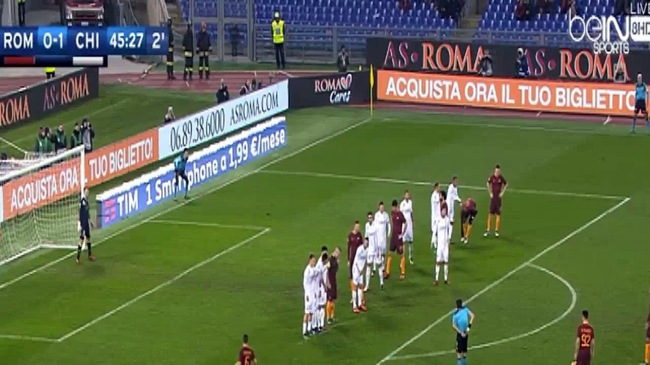 اهداف مباراة روما وكييفو فيرونا 3-1 كاملة  الدوري الايطالي