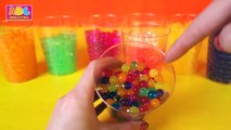 ORBEEZ RAINBOW SURPRISE CUPS TOYS - Learn Colors with Disney Frozen Spongebob Masha Surprises