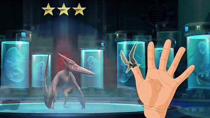 3D Dinosaur Finger Family song rhymes ♔ Mother Finger Where are you Song ♔ Finger Family Dinosaur