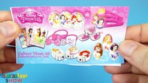 3 Disney Princess Surprise Eggs, Super Surprise Plastic Egg, Cinderella, Ariel, Bell