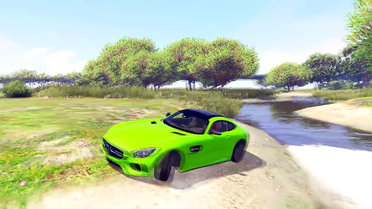 Spiderman Disney Cars Lightning McQueen and Colors Special Car (Nursery Rhymes - Cartoon For Kids)