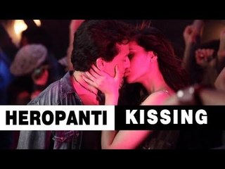 Tiger Shroff-Kriti Sanon Lock Lips For Heropanti