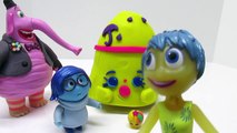 INSIDE OUT Plus SHOPKINS!! Play-Doh Surprise Egg!! Inside Out! SADNESS Goes Shopping with SHOPKINS