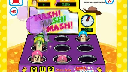 Max and Ruby Funny Mole Mash Game for Kids