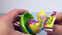 Teletubbies Stacking Cups Tinky Winky Dipsy Laa Laa Po With Kinder Surprise Egg