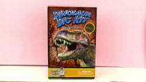 DIGGING UP DINO POOP! Dino Dig Kit with Dr. Cool - Find Dinosaur bones!
