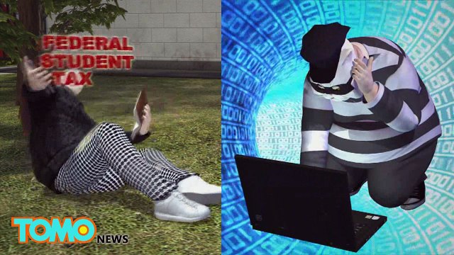 Golpistas do imposto de renda roubam milhares de dólares de universitária.