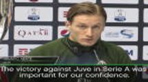 Beating Juve in October gives us confidence - Abate
