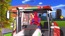 Spiderman Finger Family | Hulk Old MacDonald Had A Farm Plus Lots More Nursery Rhymes Epic Party