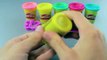 Play & Learn Colours with Play Doh Cars with Transport Cookie Cutters - Play Doh Sparkle Compound