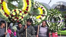 Inician funerales de víctimas de explosión pirotécnica en México