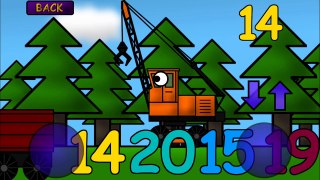 construction trucks for children, Numbers and Counting, cartoons for children, videos for kids