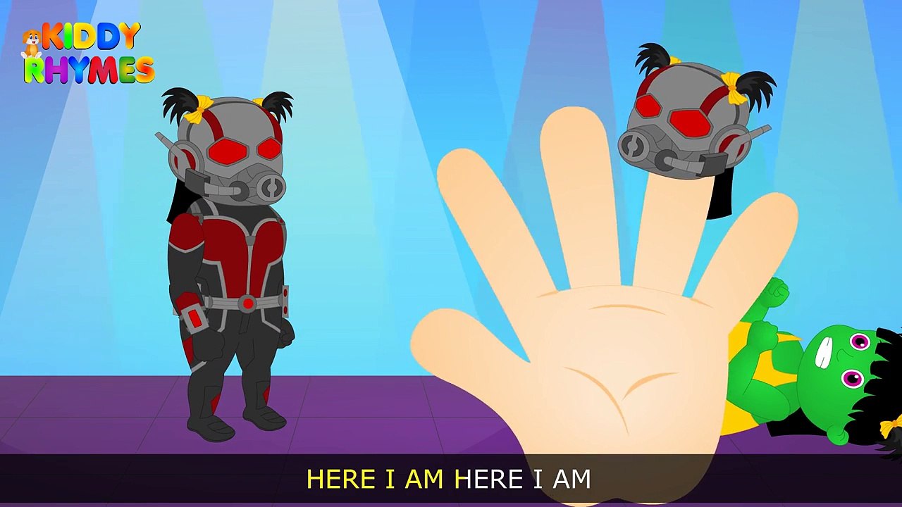 Hulk Finger Family (Ant man Vs Hulk) Finger Family (Ant man) Finger Family Rhyme