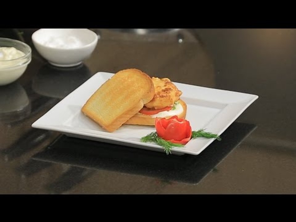 سندوتش جبنة مقلية | شريف الحطيبي